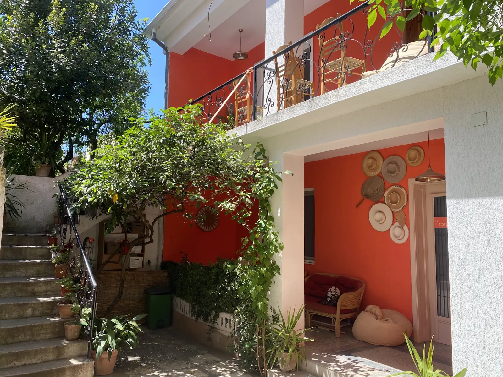 The front of Chill Zone behind its orange gate