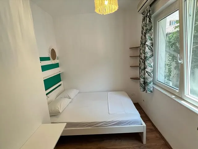 A private double room