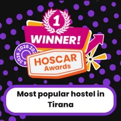 Hostelworld HOSCARs award badge